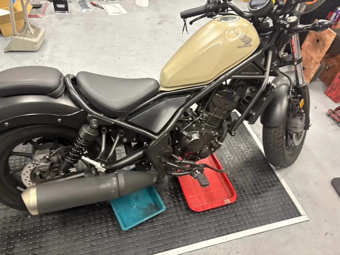 今日はレブル250の修理依頼がありました🛠️ パワーが出ない...