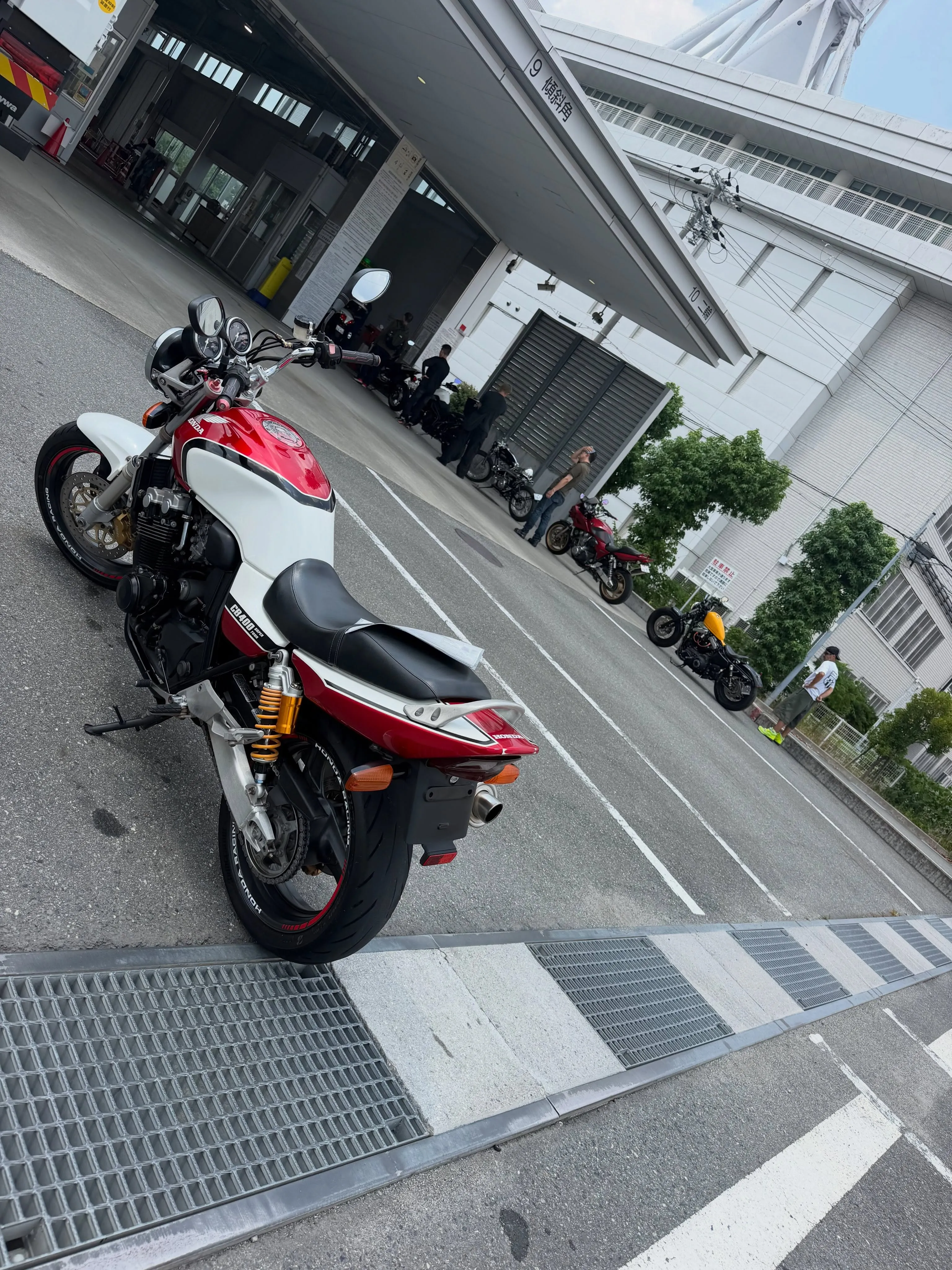 午後の車検作業、終わりましたよ🏍️💨